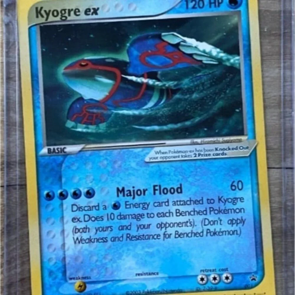 pokemon card kyogre Mega Primal Kyogre Pokemon Card Holographic Credit Card Holographic Credit  Card Skin – Anime Town Creations